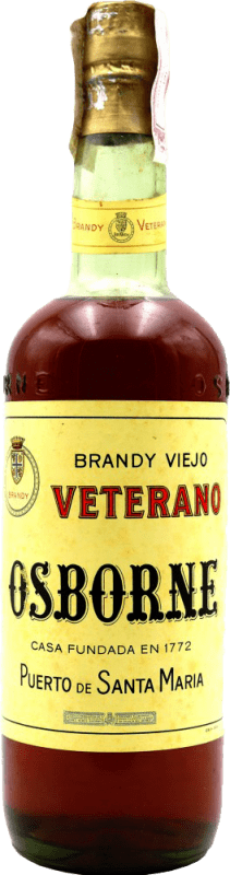 174,95 € Бесплатная доставка | Бренди Osborne Veterano Viejo — Старый D.O. Jerez-Xérès-Sherry Андалусия Испания Бутылка 1 L Коллекционный экземпляр Не предназначен для употребления