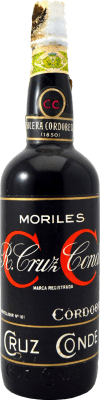 57,95 € 免费送货 | 强化酒 Cruz Conde Moriles Solera Cordobesa 珍藏版 1970 年代 西班牙 瓶子 75 cl