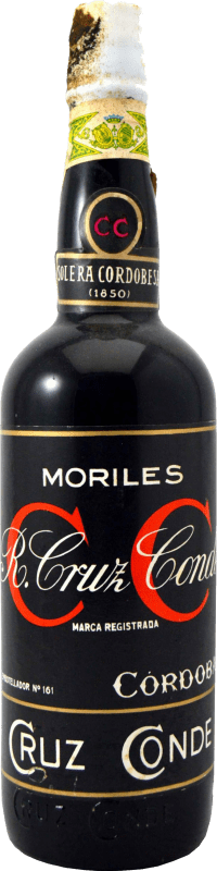 57,95 € Free Shipping | Fortified wine Cruz Conde Moriles Solera Cordobesa Collector's Specimen 1970's Spain Bottle 75 cl