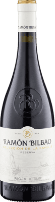 25,95 € Бесплатная доставка | Красное вино Ramón Bilbao Selección de la Familia Резерв D.O.Ca. Rioja Ла-Риоха Испания Tempranillo бутылка 75 cl