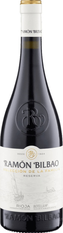 25,95 € Envoi gratuit | Vin Rouge Ramón Bilbao Sélection Réserve Familiale D.O.Ca. Rioja La Rioja Espagne Tempranillo Bouteille 75 cl