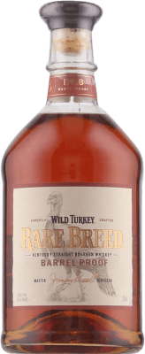 66,95 € 送料無料 | バーボンウイスキー Wild Turkey Breed Proof Rare — 希少, Barrel — 樽 ケンタッキー州 アメリカ 1 L