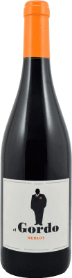 8,95 € 免费送货 | 红酒 Ignacio Marín El Gordo D.O. Cariñena 阿拉贡 西班牙 Merlot 瓶子 75 cl