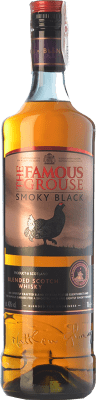 32,95 € 免费送货 | 调和威士忌 Glenturret The Famous Grouse Black — 黑色版 苏格兰 英国 1 L Smoky — 烟熏味