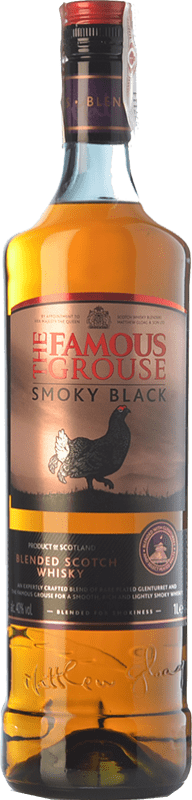 32,95 € 送料無料 | ウイスキーブレンド Glenturret The Famous Grouse Smoky Black スコットランド イギリス ボトル 1 L