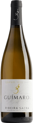 27,95 € Spedizione Gratuita | Vino bianco Guímaro Cepas Viejas D.O. Ribeira Sacra Galizia Spagna Torrontés, Godello, Loureiro, Treixadura, Albariño Bottiglia 75 cl