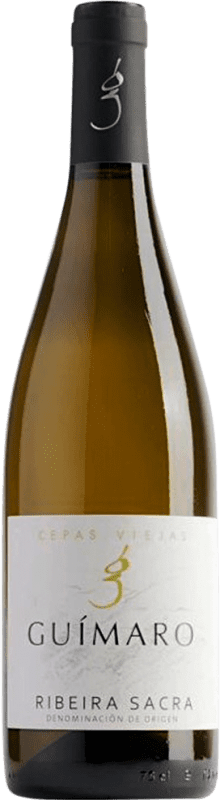 27,95 € 免费送货 | 白酒 Guímaro Cepas Viejas D.O. Ribeira Sacra 加利西亚 西班牙 Torrontés, Godello, Loureiro, Treixadura, Albariño 瓶子 75 cl