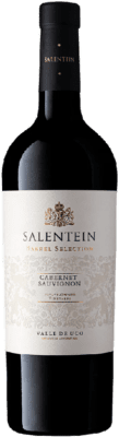 16,95 € Envío gratis | Vino tinto Salentein Barrel Selection I.G. Valle de Uco Valle de Uco Argentina Cabernet Sauvignon Botella 75 cl