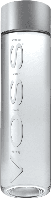 57,95 € Spedizione Gratuita | Scatola da 12 unità Acqua VOSS Water Mineral Natural — Minerale Naturale Norvegia 80 cl