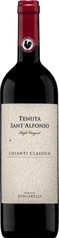 58,95 € 送料無料 | 赤ワイン Rocca delle Macìe Sant'Alfonso D.O.C.G. Chianti Classico トスカーナ イタリア Sangiovese マグナムボトル 1,5 L