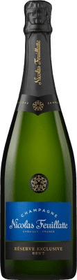 49,95 € Free Shipping | White sparkling Nicolas Feuillatte Réserve Exclusive Brut A.O.C. Champagne France Pinot Black, Chardonnay, Pinot Meunier Bottle 75 cl