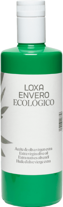 16,95 € Kostenloser Versand | Olivenöl Loxa Envero E-NOL Extra Nativ Spanien Eco — Biologisch Medium-Flasche 50 cl