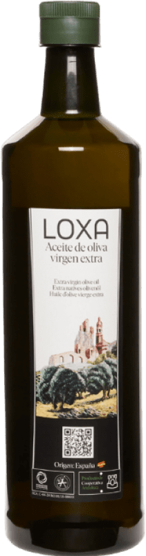 139,95 € Spedizione Gratuita | Olio d'Oliva Loxa EVO Extra Vergine Spagna 1 L PET