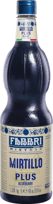 28,95 € 送料無料 | カクテル濃縮液 Fabbri Mixybar Plus イタリア 1 L Mirtillo — ブルーベリー アルコールなし