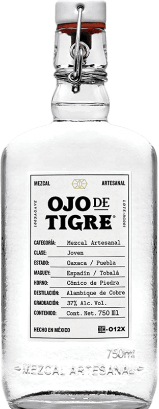 48,95 € Envío gratis | Mezcal Ojo de Tigre Espadín Joven México 70 cl