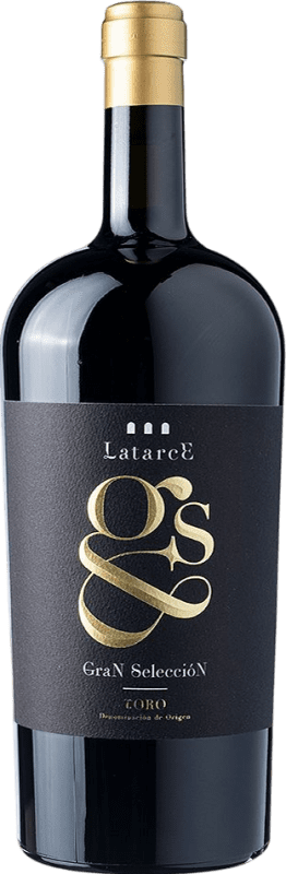 161,95 € Envío gratis | Vino Tinto Castillo Latarce Selección D.O. Toro Castilla y León España Tinta de Toro Botella Magnum 1,5 L