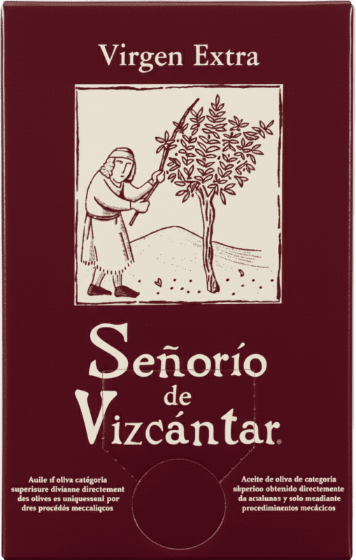 71,95 € 送料無料 | オリーブオイル Vizcántar セレクション, 特別, EVOO エキストラバージン Córdoba スペイン バッグ・イン・ボックス 5 L