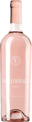 9,95 € Бесплатная доставка | Розовое вино Valdelosfrailes Rosé — Розе молодое D.O. Cigales Кастилия-Леон Испания Tempranillo — Темпранильо 75 cl