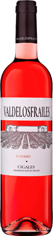 9,95 € Envoi gratuit | Vin Rosé Valdelosfrailes Jeune D.O. Cigales Castille et Leon Espagne Tempranillo 75 cl