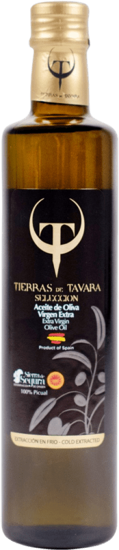 7,95 € Kostenloser Versand | Olivenöl Tierras de Tavara Auswahl, Premium, E-NOL Extra Nativ D.O. Sierra de Segura Jaén Spanien Picual 75 cl