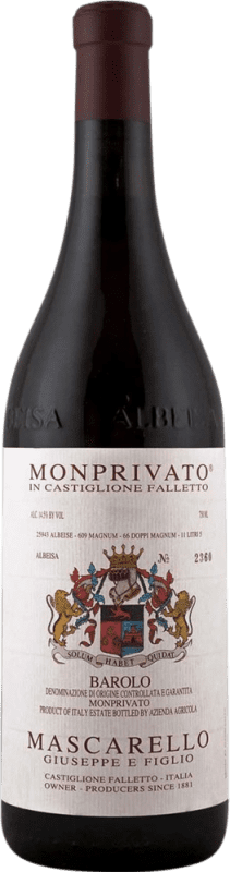 263,95 € Бесплатная доставка | Красное вино Giuseppe Mascarello Monprivato D.O.C.G. Barolo Пьемонте Италия Nebbiolo — Неббиоло Бутылка Магнум 1,5 L