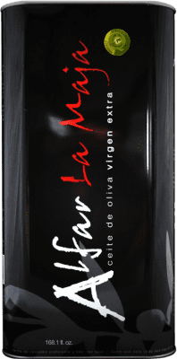 12,95 € 免费送货 | 橄榄油 La Maja Alfar EVOO 特级初榨 D.O. Navarra 纳瓦拉 西班牙 Arbequina — 阿贝基纳 罐 1 L