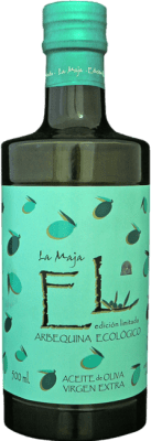 8,95 € 免费送货 | 橄榄油 La Maja Alfar EVOO 特级初榨 D.O. Navarra 纳瓦拉 西班牙 Arbequina — 阿贝基纳 Eco — 生态 有机 天然 中瓶装 50 cl 玻璃