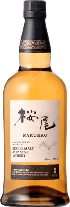 72,95 € Kostenloser Versand | Single Malt Whisky Sakurao Osaka Japan Medium-Flasche 50 cl