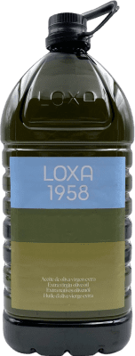 46,95 € Бесплатная доставка | Оливковое масло Loxa 1958 ЭВО Экстра Вирджин Испания Канистра 5 L