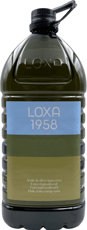 46,95 € 送料無料 | オリーブオイル Loxa 1958 EVOO エキストラバージン スペイン ポリタンク 5 L