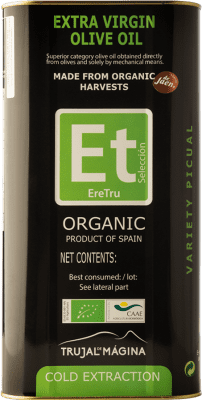 35,95 € Envoi gratuit | Huile d'Olive Trujal de Mágina Et EreTru HOVE Vierge Extra D.O. Sierra Mágina Jaén Espagne Picual Eco — Biologique Canette Spéciale 3 L