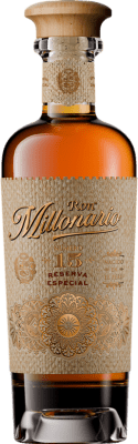 54,95 € Envio grátis | Rum Rossi & Rossi Millonario Especial Reserva Peru 15 Anos 70 cl